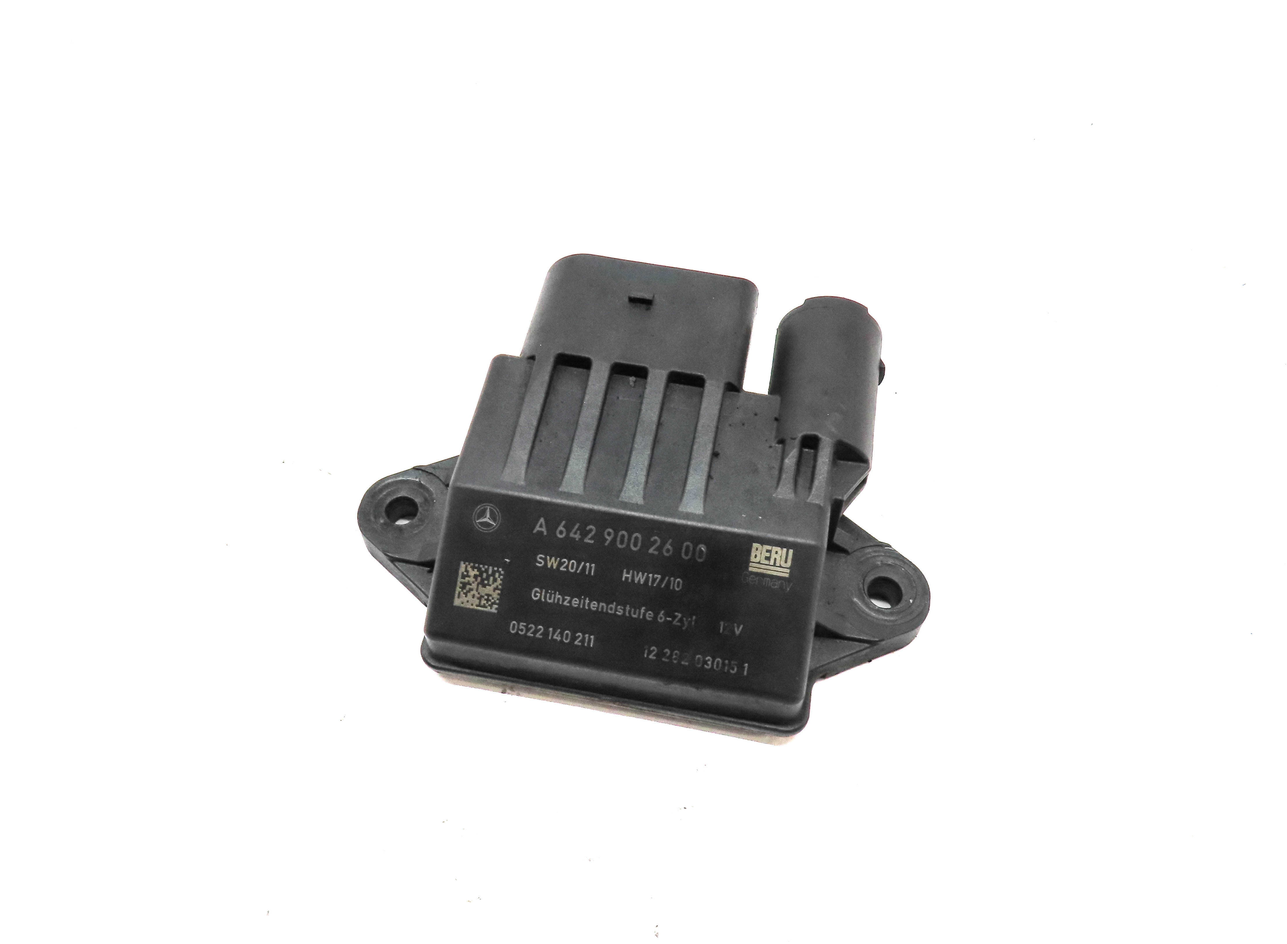 07-13 MERCEDES E320 E350 GL350 ML350 S350 R320 R350 - DIESEL GLOW PLUG MODULE — exact item pictured